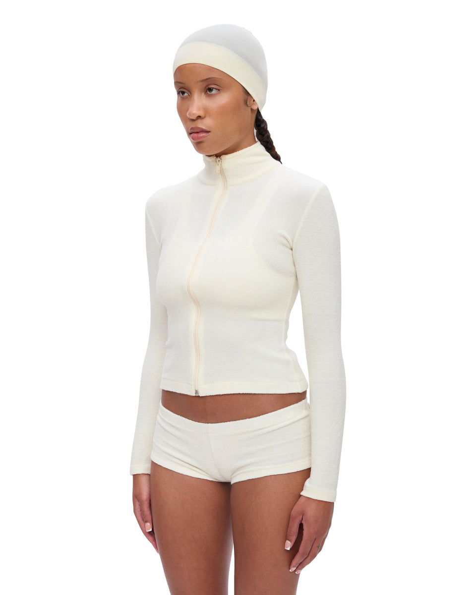 Soft Long Sleeve Zip-Up – NoSceneGirls