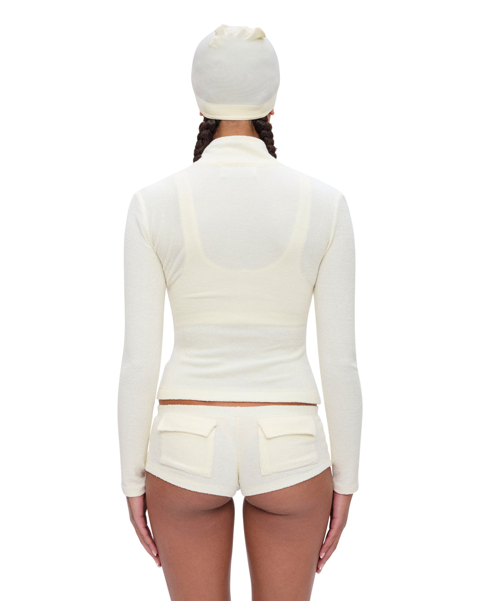 Soft Long Sleeve Zip-Up – NoSceneGirls