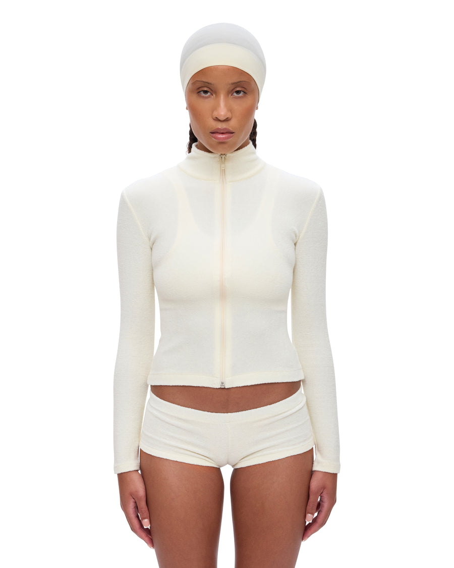 Soft Long Sleeve Zip-Up