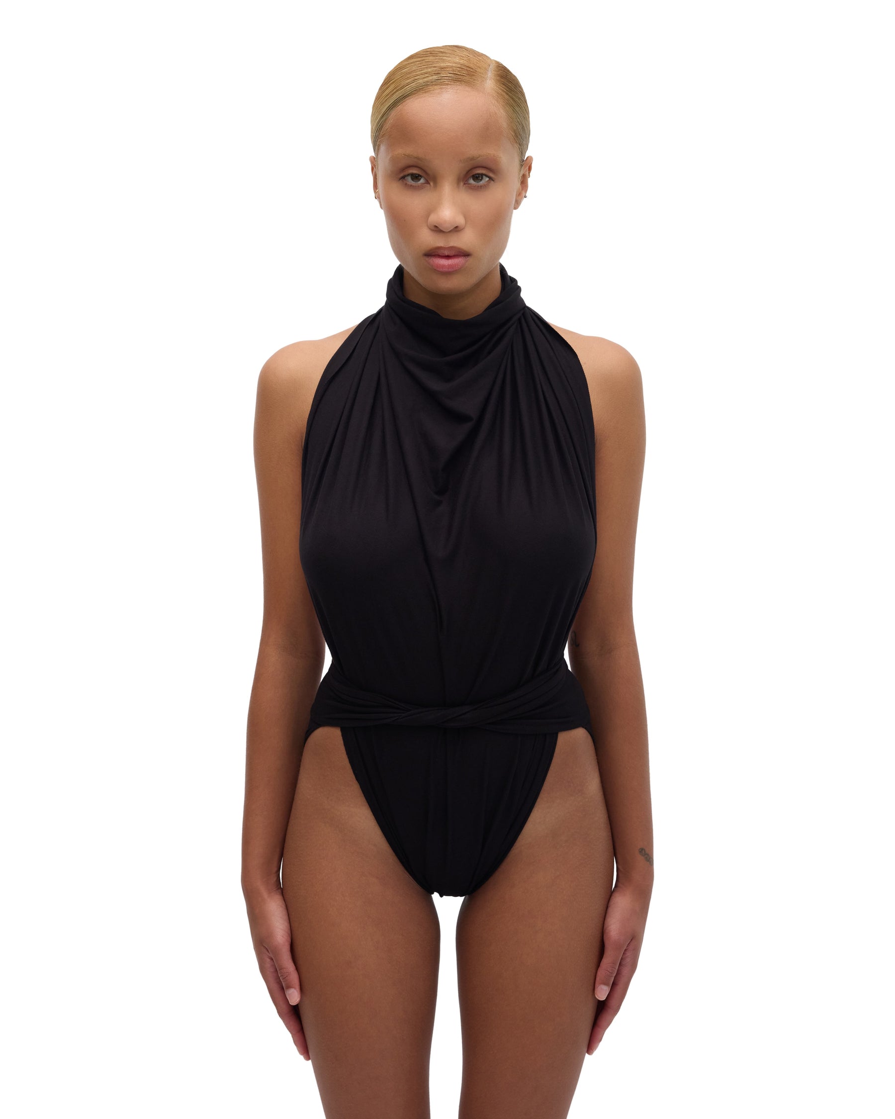 Halter Wrap Bodysuit